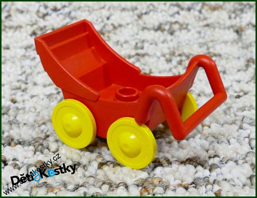 Lego® Duplo® Kočárek Červený
