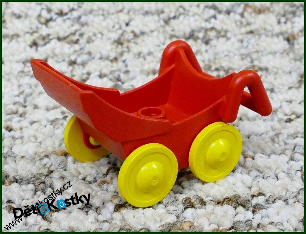 Lego® Duplo® Kočárek Červený