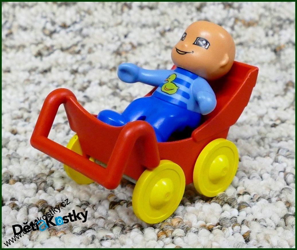 Lego® Duplo® Kočárek Červený