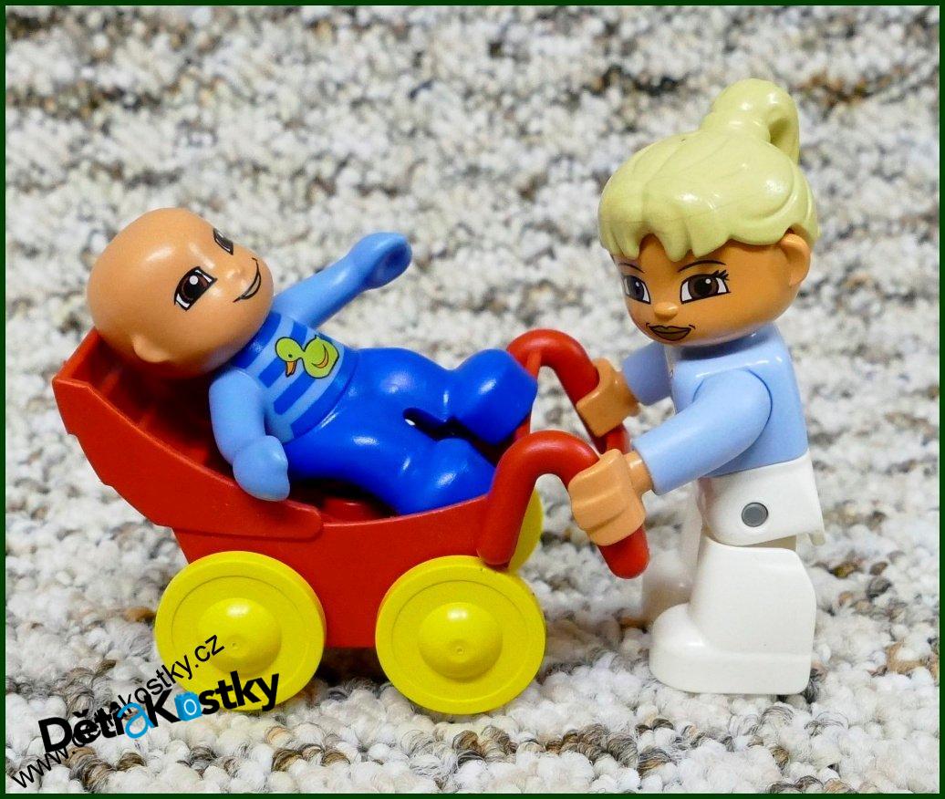 Lego® Duplo® Kočárek Červený