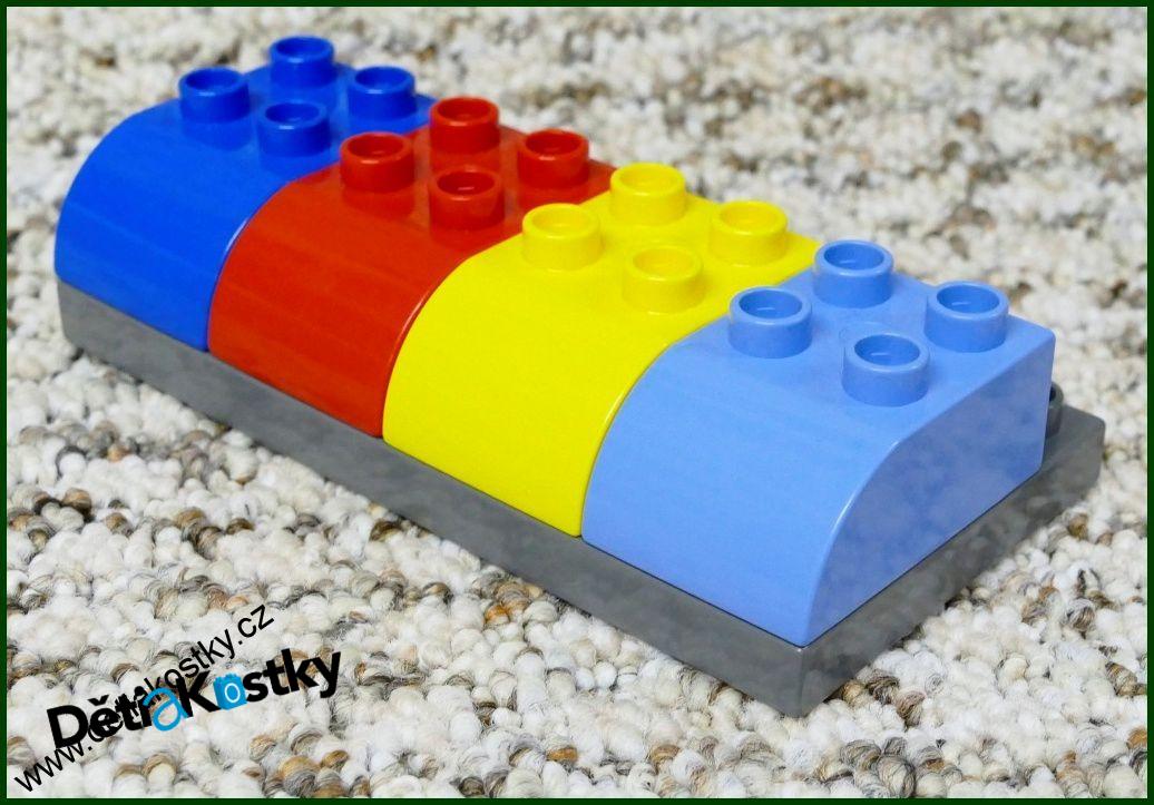 Lego® Duplo® Kostka 2x3 Zkosená Azurová