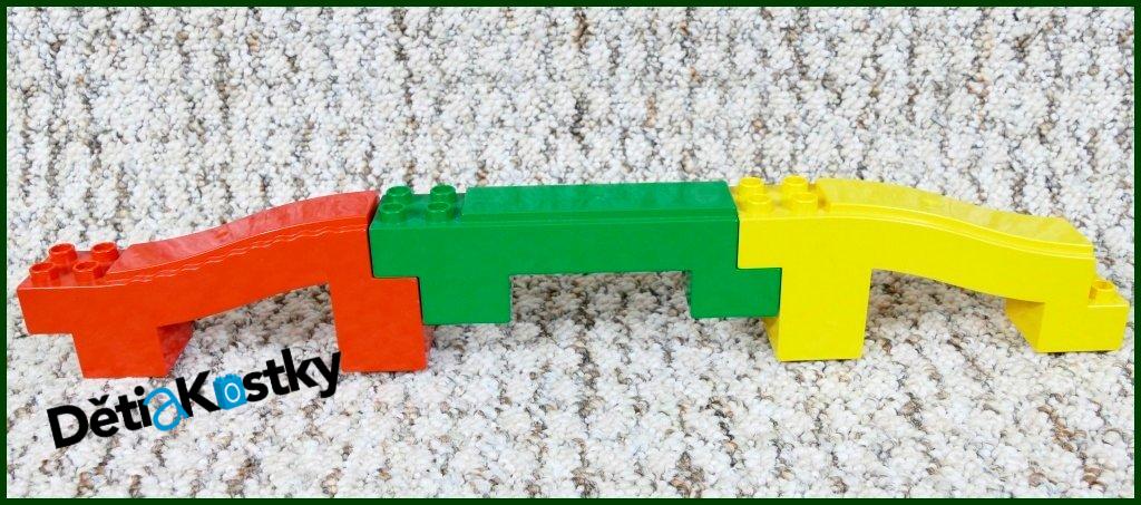Lego® Duplo® Kostka Rovinka Modrá