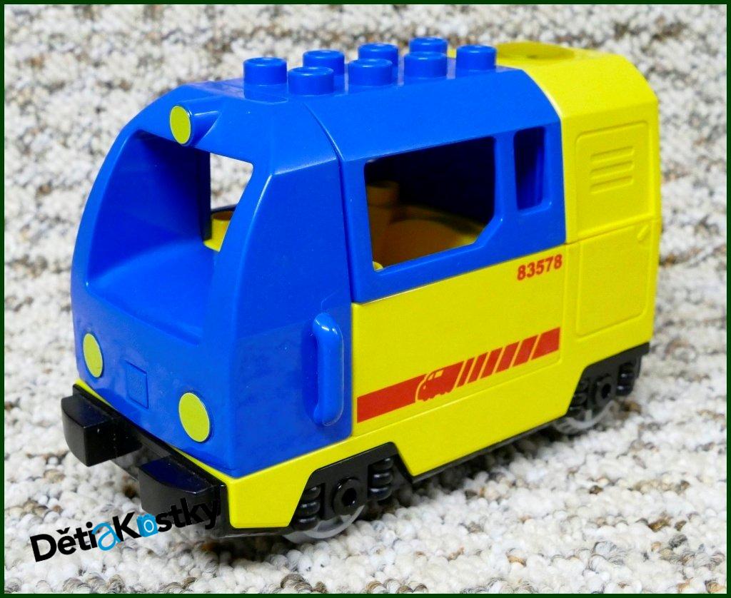 Lego® Duplo® Mašinka na el. Pohon - Viz Popis