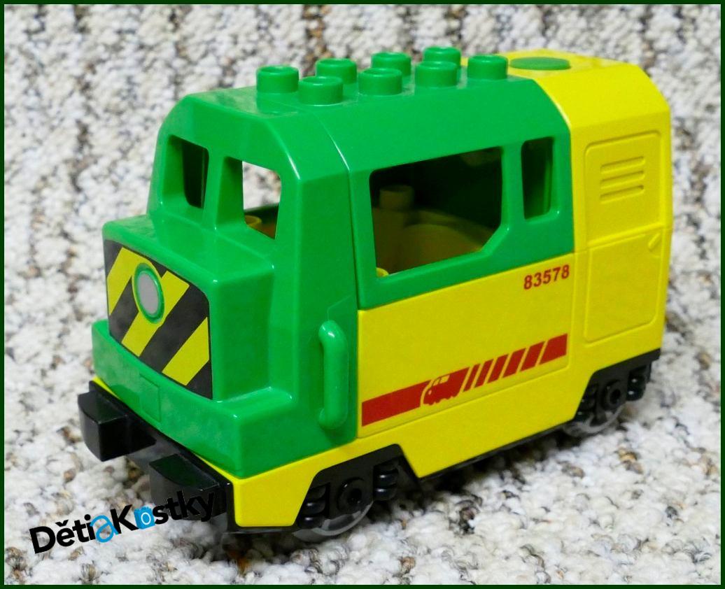 Lego® Duplo® Mašinka Nákladní Zelená - Viz Popis