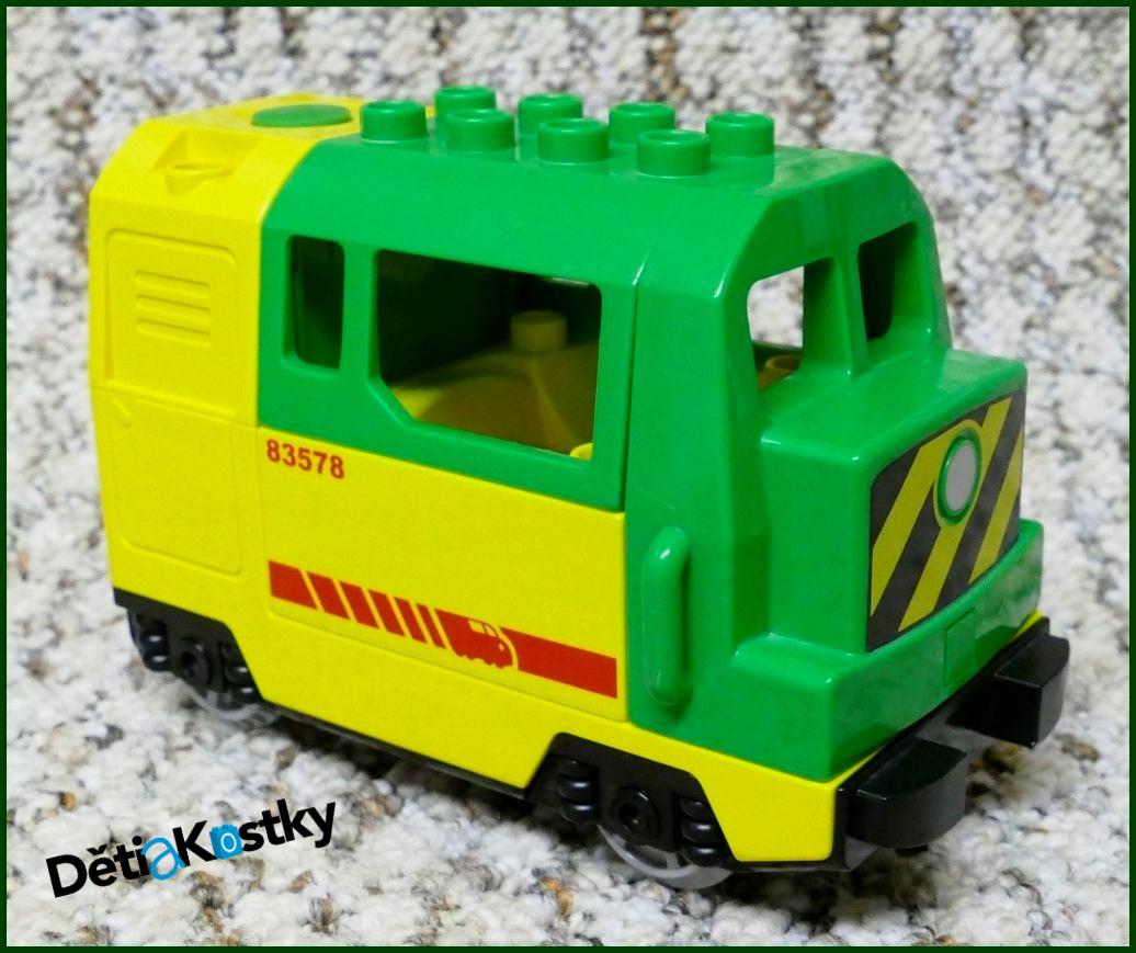 Lego® Duplo® Mašinka Nákladní Zelená - Viz Popis