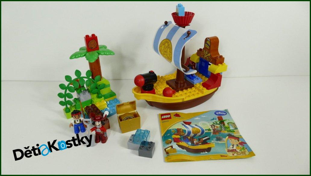 Lego® Duplo® 10514 - Jakeova Pirátská Loď Bucky