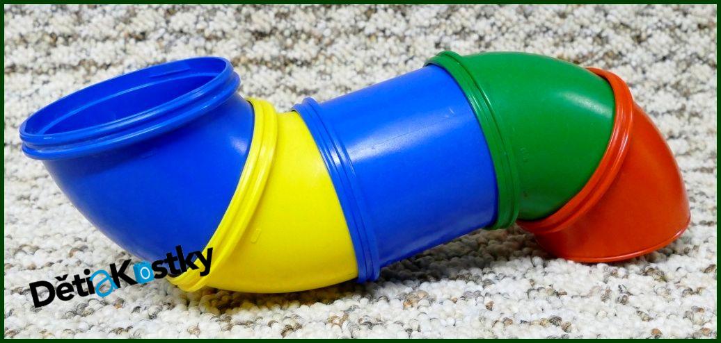 Lego® Duplo® Potrubí Rovné Vínové