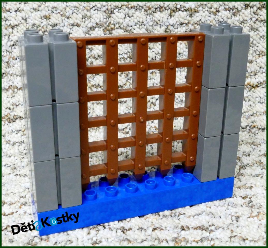 Lego® Duplo® Hradní Brána - Stříbrná