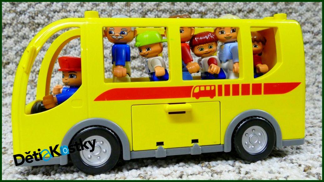 Lego® Duplo® Autobus - Bílé Boční Dveře