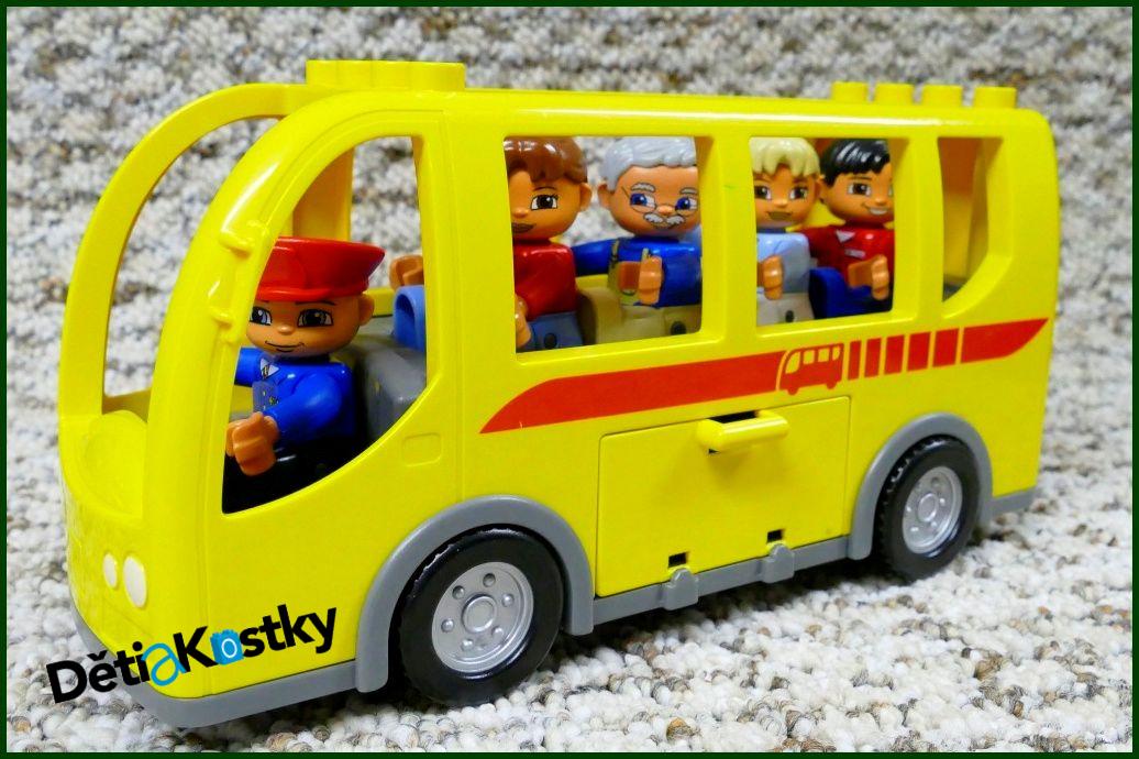 Lego® Duplo® Autobus - Bílé Boční Dveře