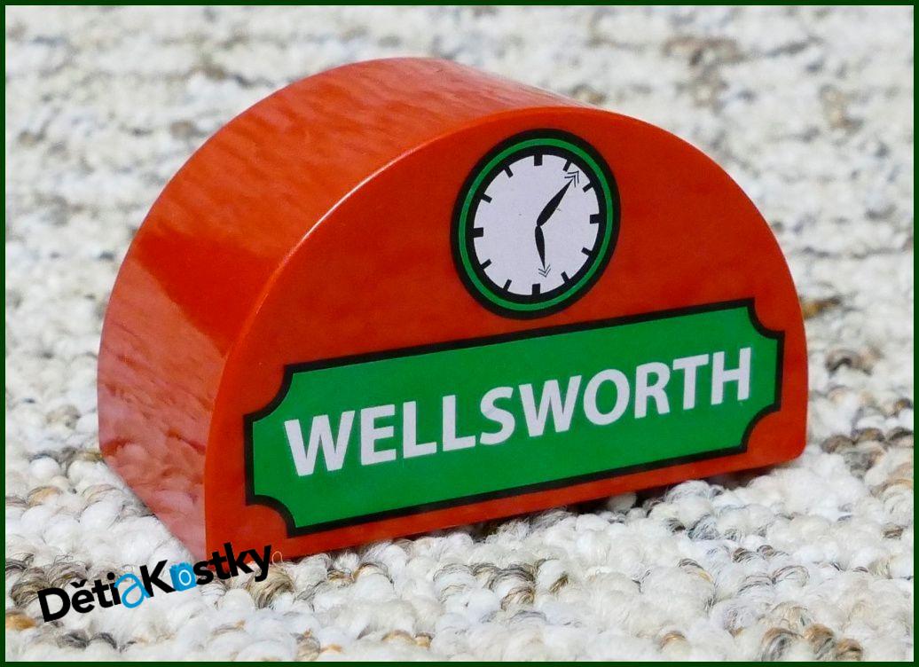 Lego® Duplo® Kostka Půlkulatá Červená - Wellsworth Hodiny