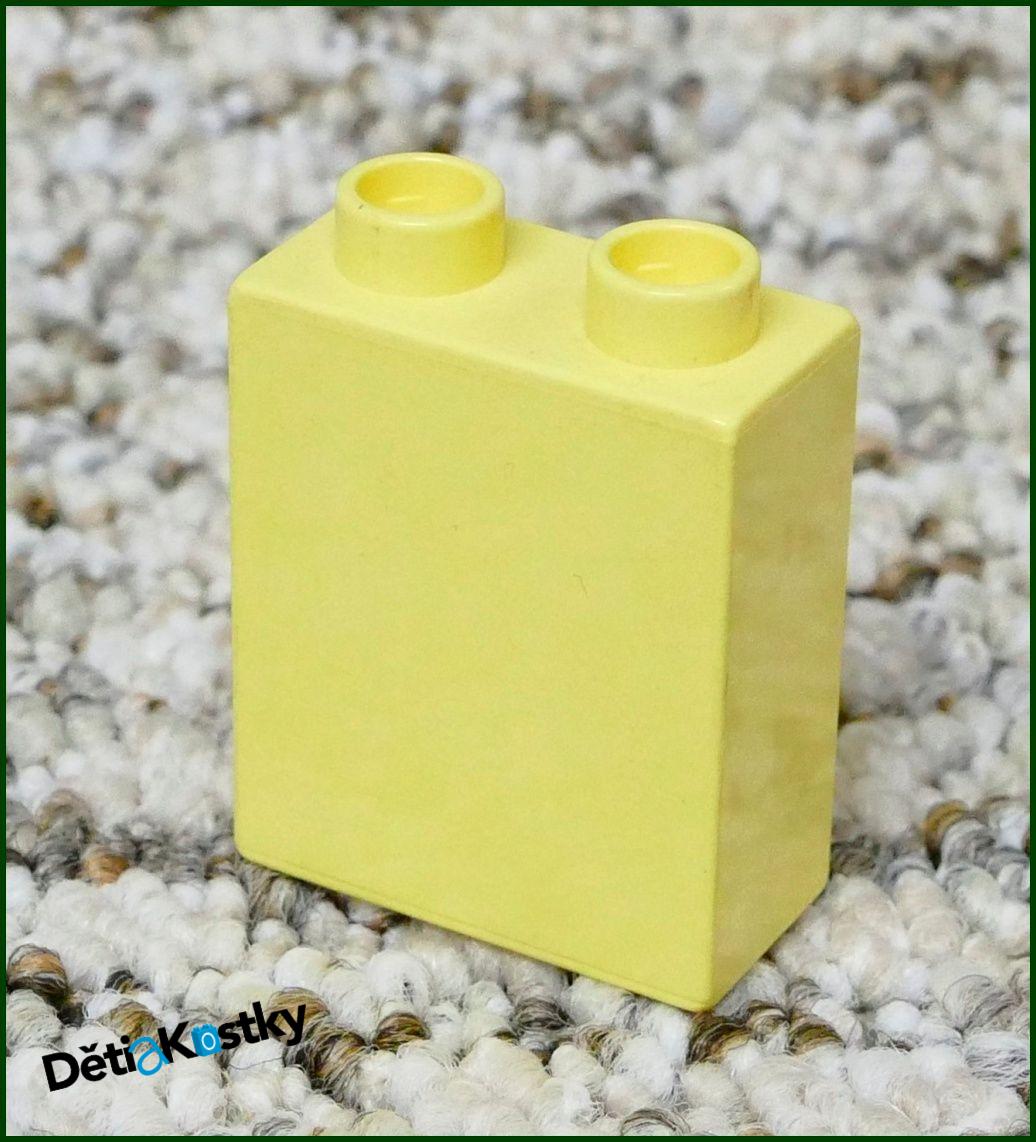 Lego® Duplo® Kostka 1x2x2 Světlounce Béžová