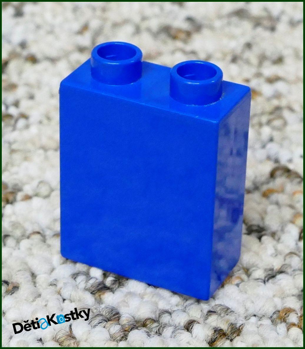 Lego® Duplo® Kostka 1x2x2 Tmavě Modrá