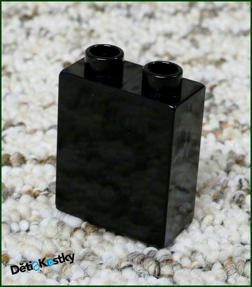 Lego® Duplo® Kostka 1x2x2 Černá