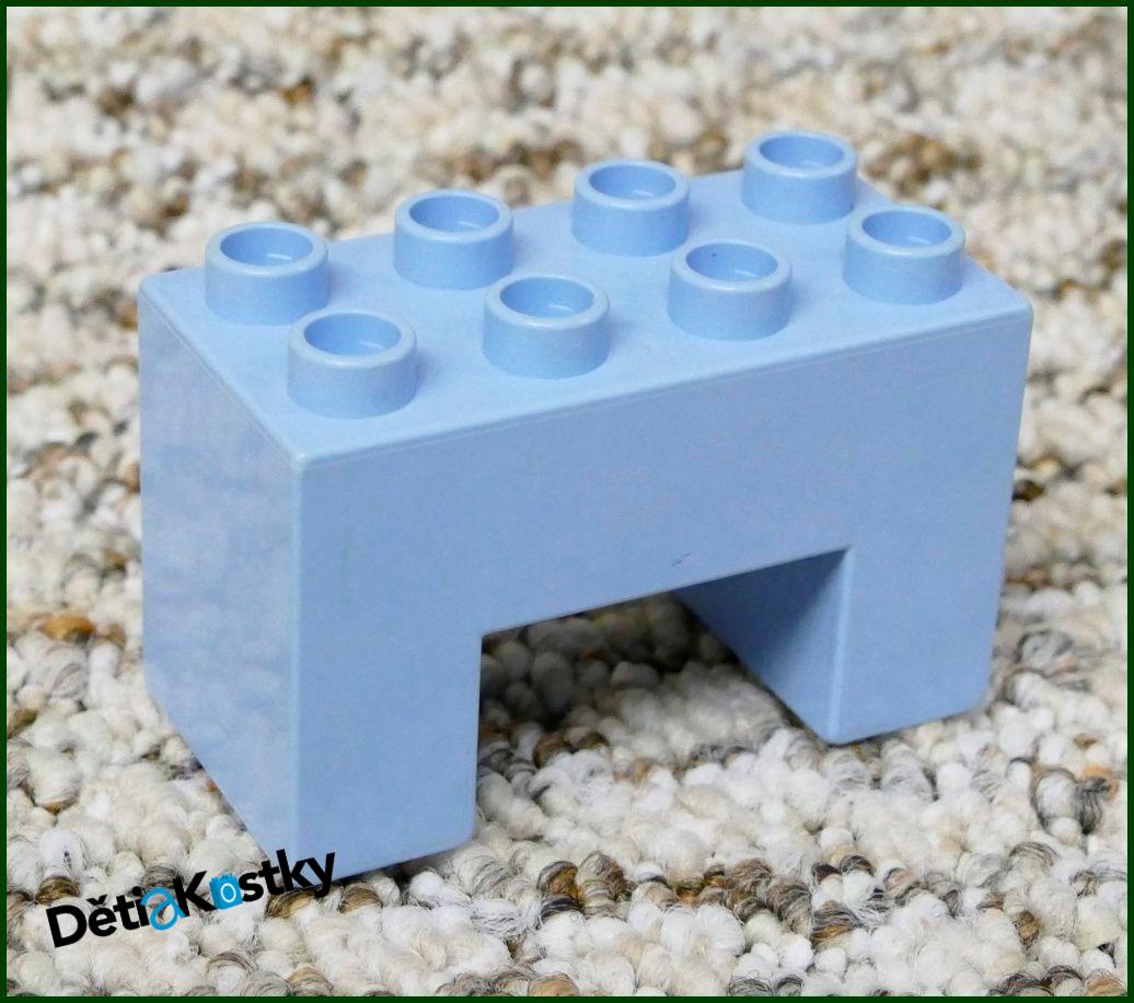 Lego® Duplo® Kostka Podstavec Mostu 2x4 Světle Modrý
