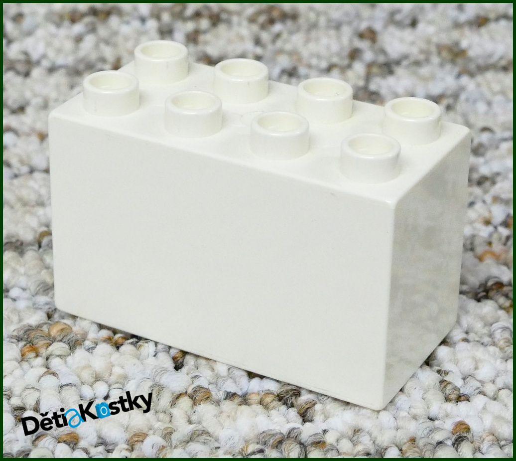Lego® Duplo® Kostka 2x4x2 Bílá