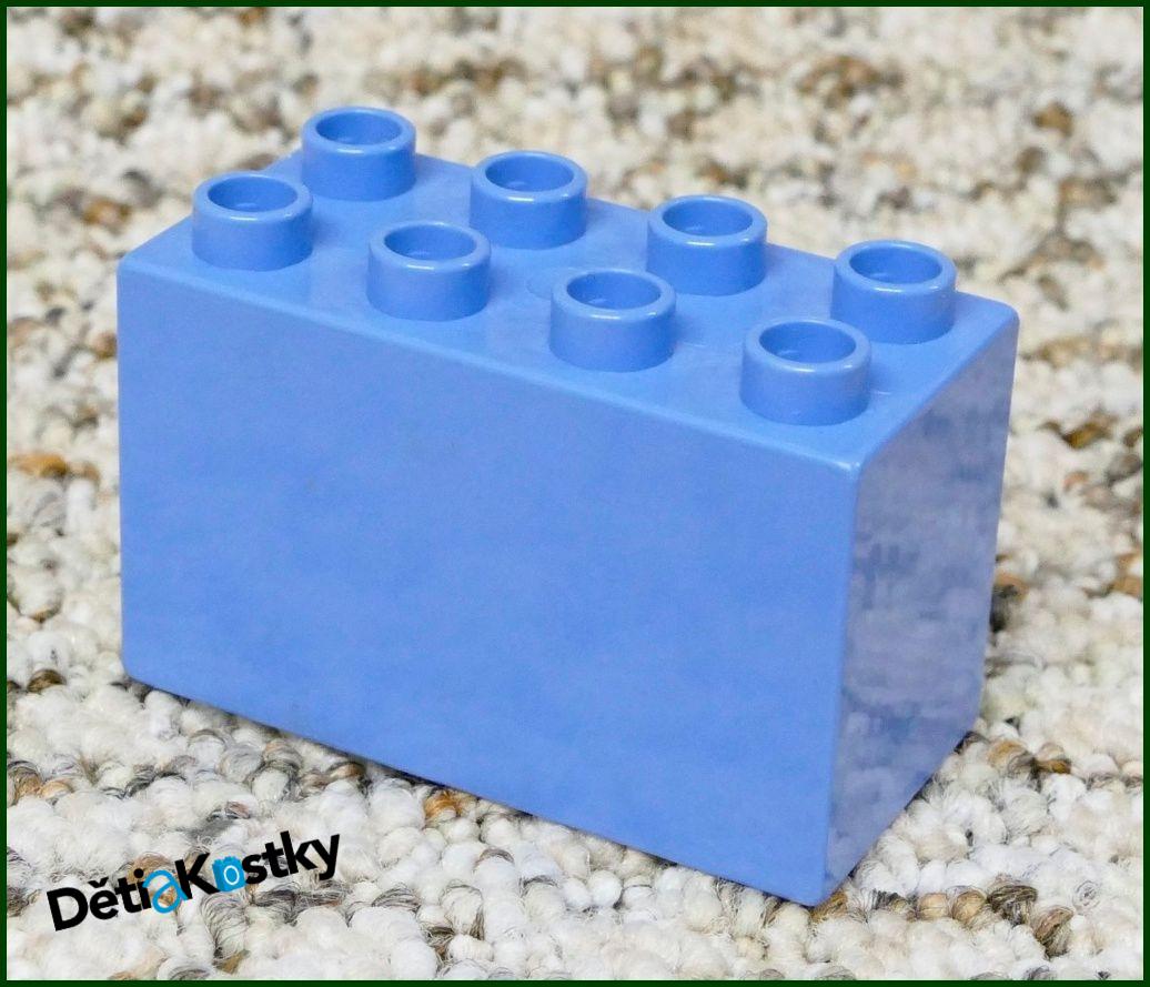 Lego® Duplo® Kostka 2x4x2 Světle Modrá