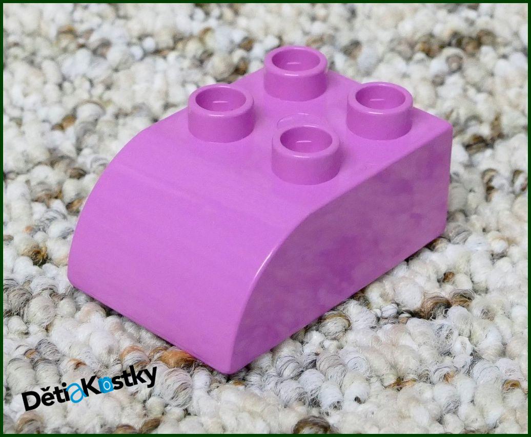 Lego® Duplo® Kostka 2x3 Zkosená Tmavě Růžová