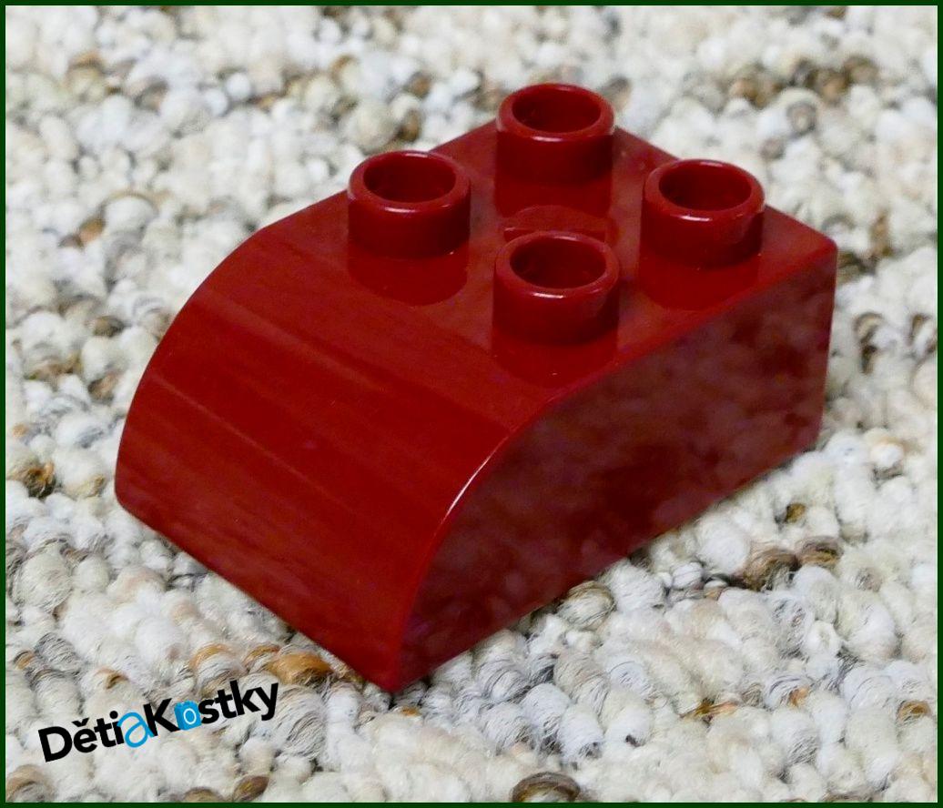 Lego® Duplo® Kostka 2x3 Zkosená Vínová