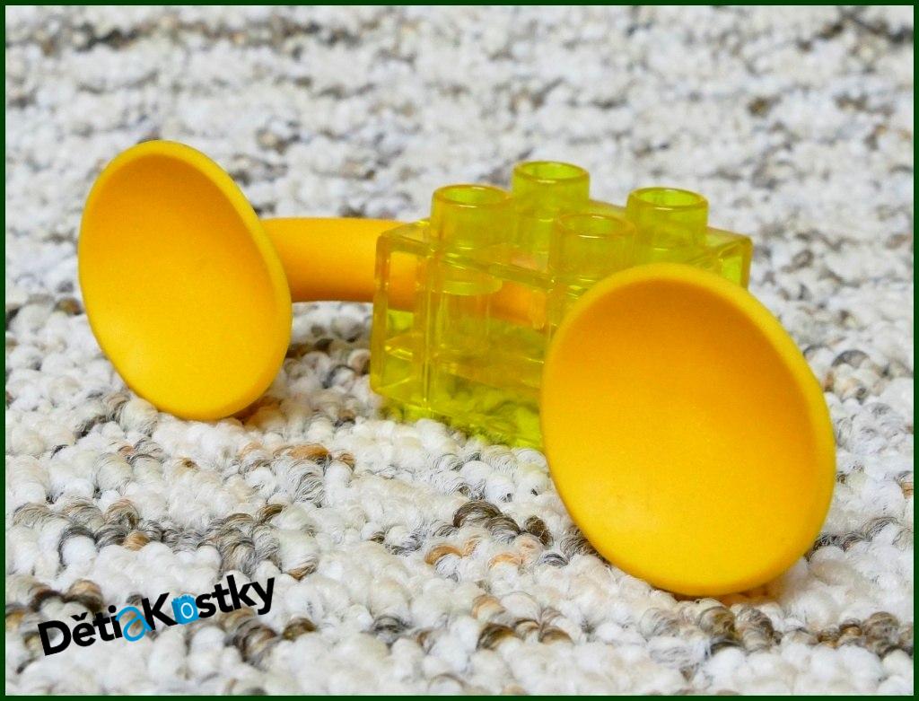 Lego® Duplo® Kostka s Přísavkami - Oranžová