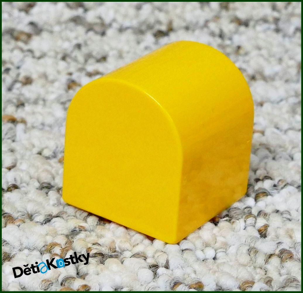 Lego® Duplo® Kostka Půlkulatá Malá - Oranžová
