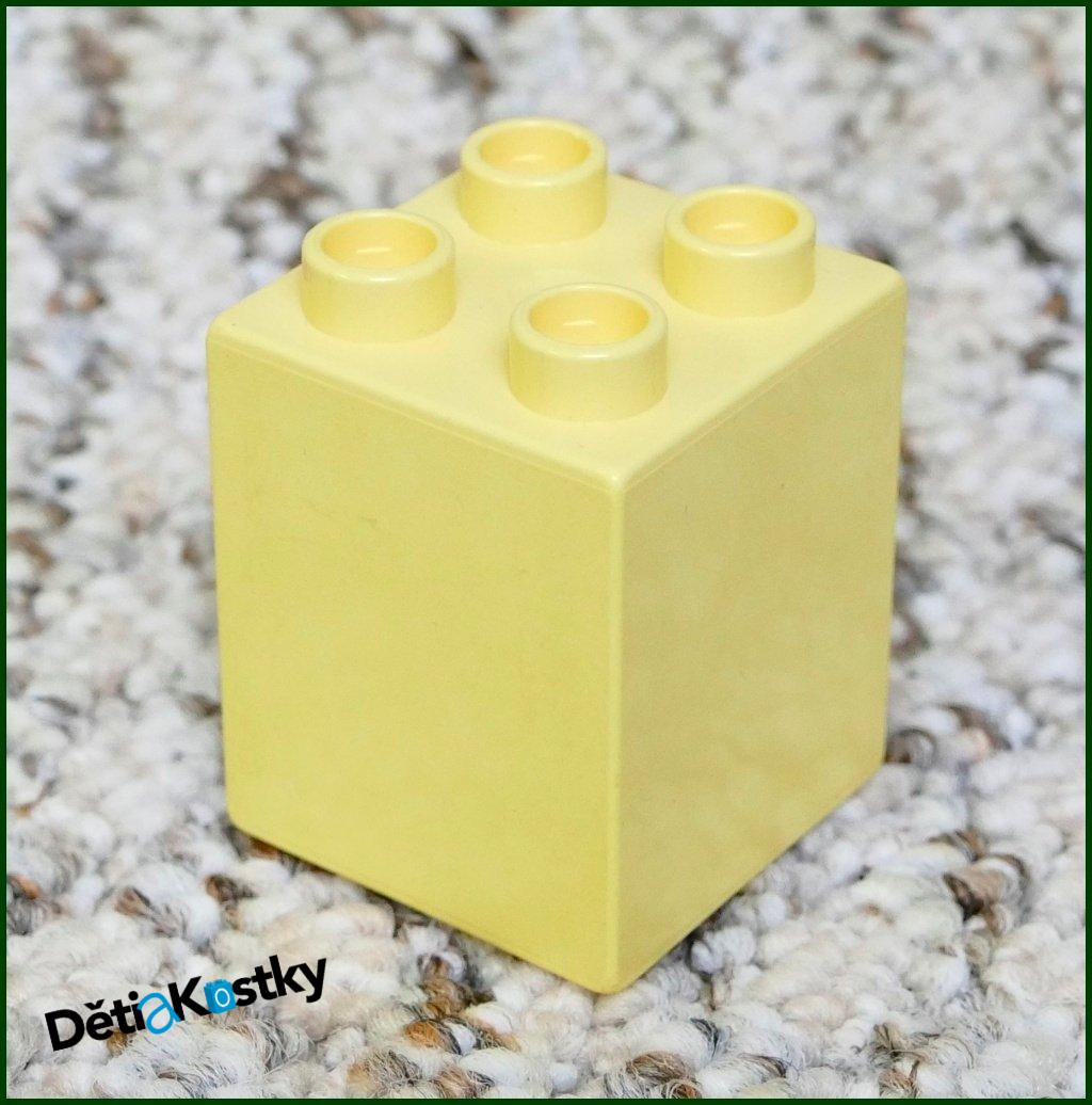 Lego® Duplo® Kostka 2x2x2 Světlounce Béžová