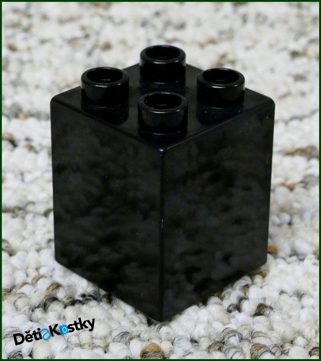 Lego® Duplo® Kostka 2x2x2 Černá