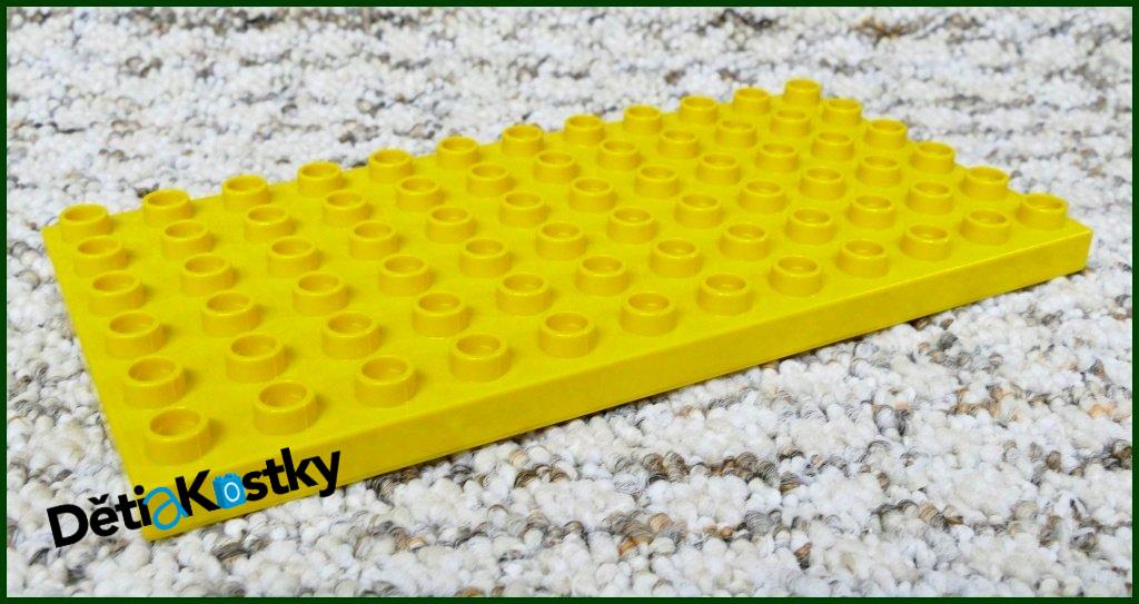 Lego® Duplo® Podložka/Deska 6x12 Okrová