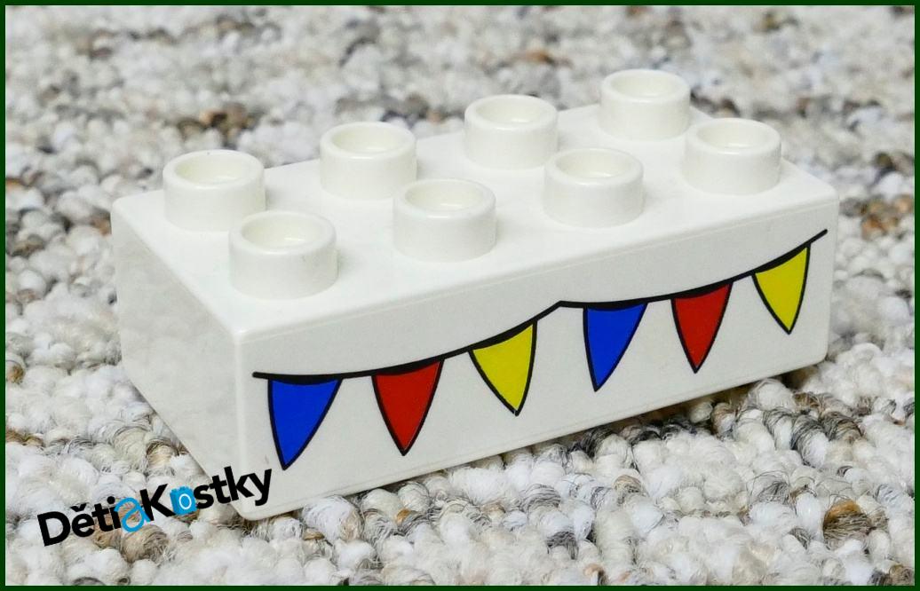 Lego® Duplo® Kostka 2x4 Bílá - Fáborky