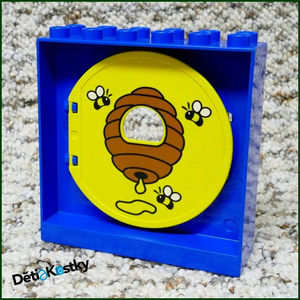Lego® Duplo® Vstup / Výstup z Dráhy (Modrá/Úl)