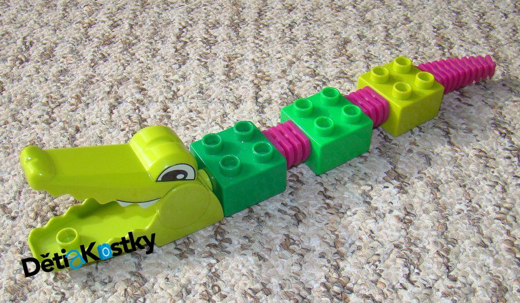 Lego® Duplo® Kostka s Ohebnou Páteří a Hlavou Krokodýla