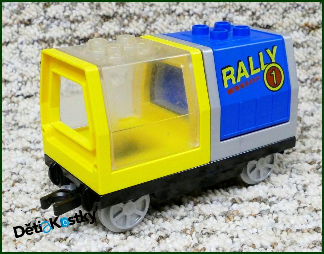 Lego® Duplo® Vagon - Kontejnery Výklopné Prosklený/Rally