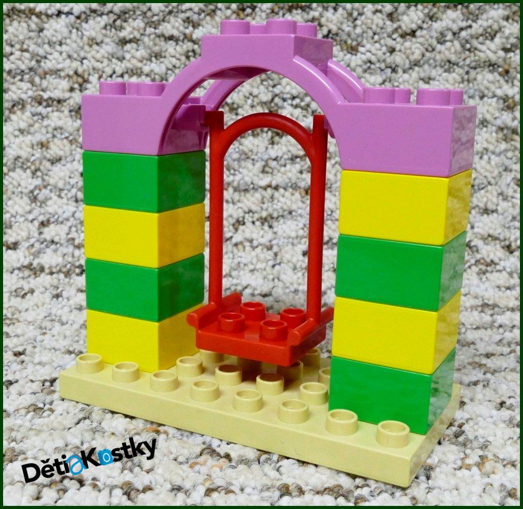 Lego® Duplo® Houpačka Červená/Béžová Deska