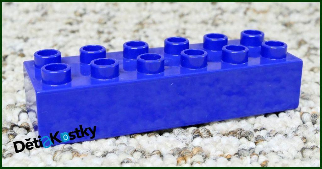 Lego® Duplo® Kostka 2x6 Fialová