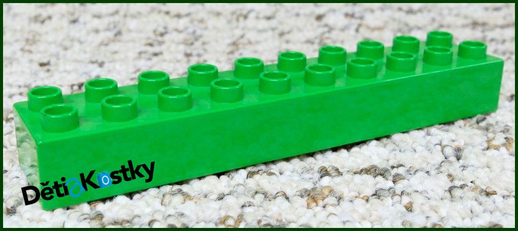 Lego® Duplo® Kostka 2x10 Světle Zelená