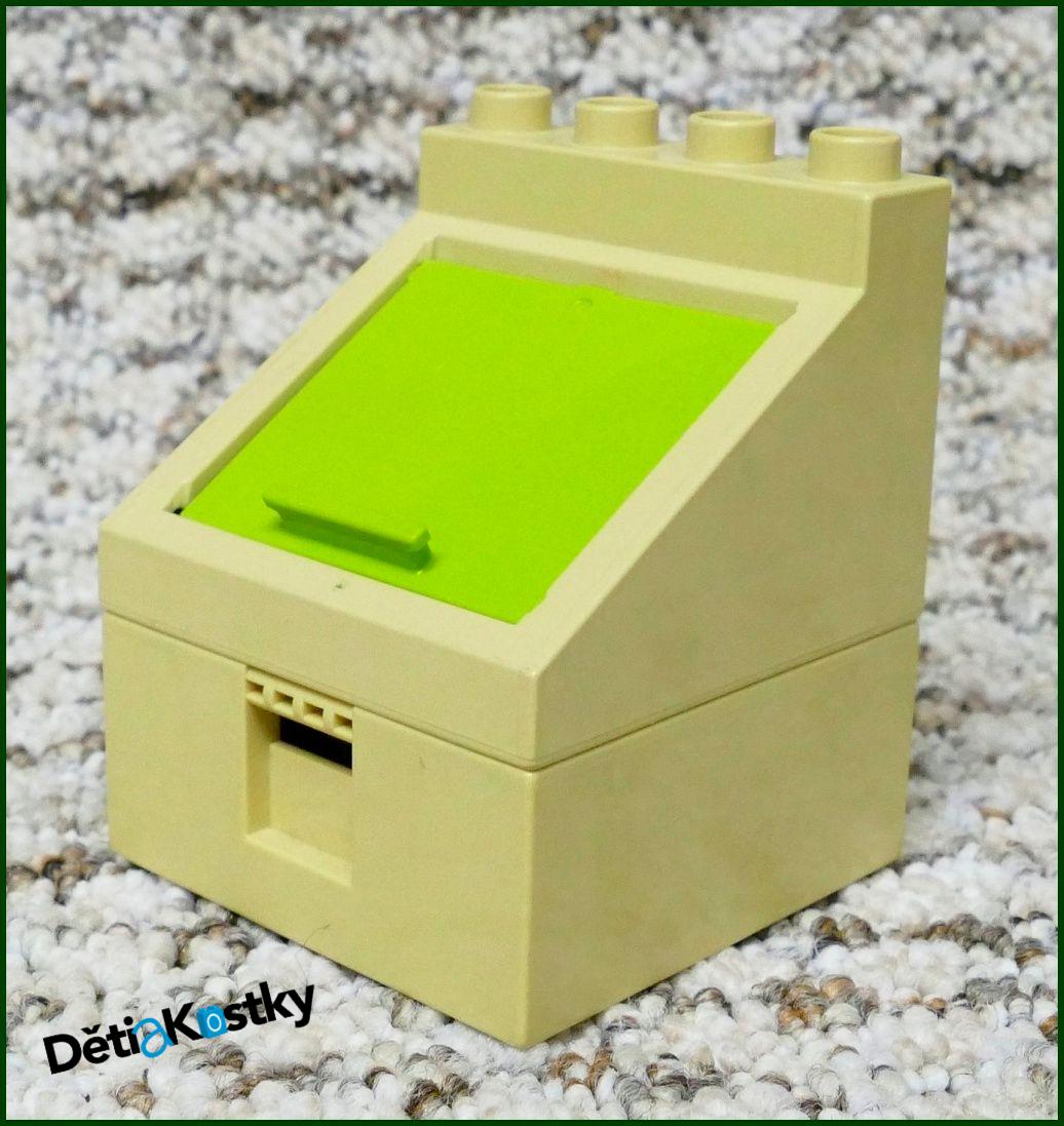 Lego® Duplo® Bořek Stavitel Kontejner (Limetka Víko)