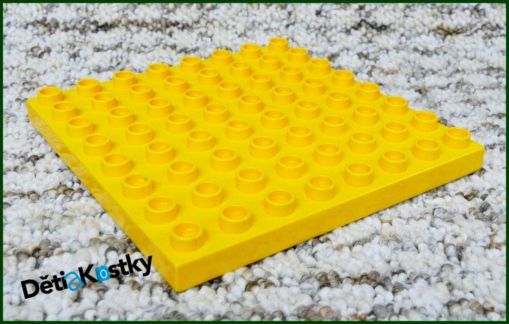Lego® Duplo® Podložka/Deska 8x8 Oranžová