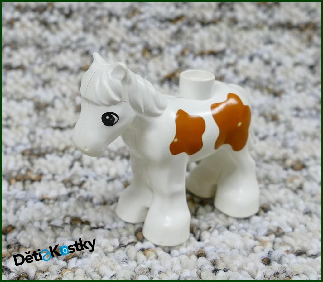 Lego® Duplo® Poník Strakatý Bílý