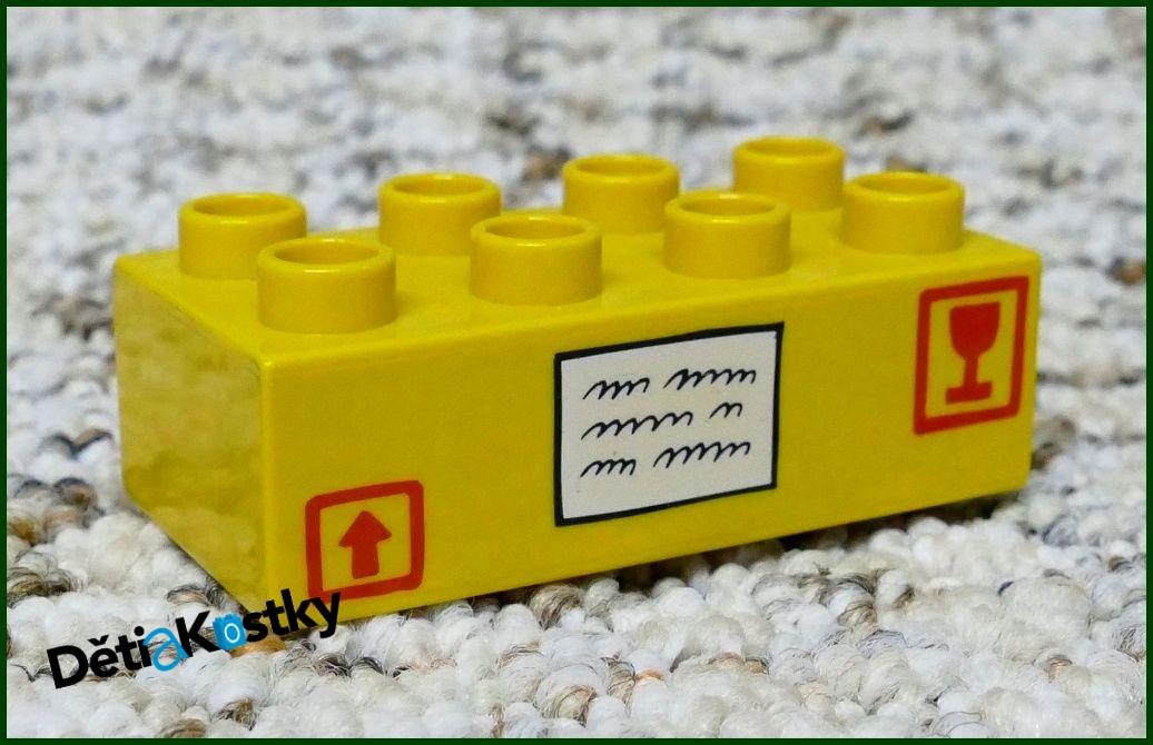 Lego® Duplo® Kostka 2x4 Okrová - Balík