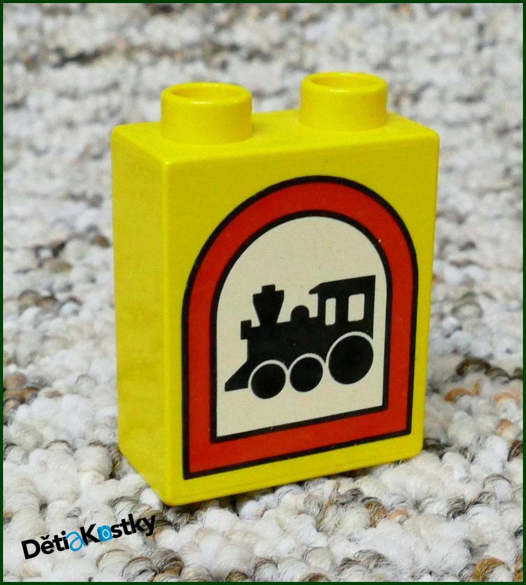 Lego® Duplo® Kostka 1x2x2 Žlutá - Vlak