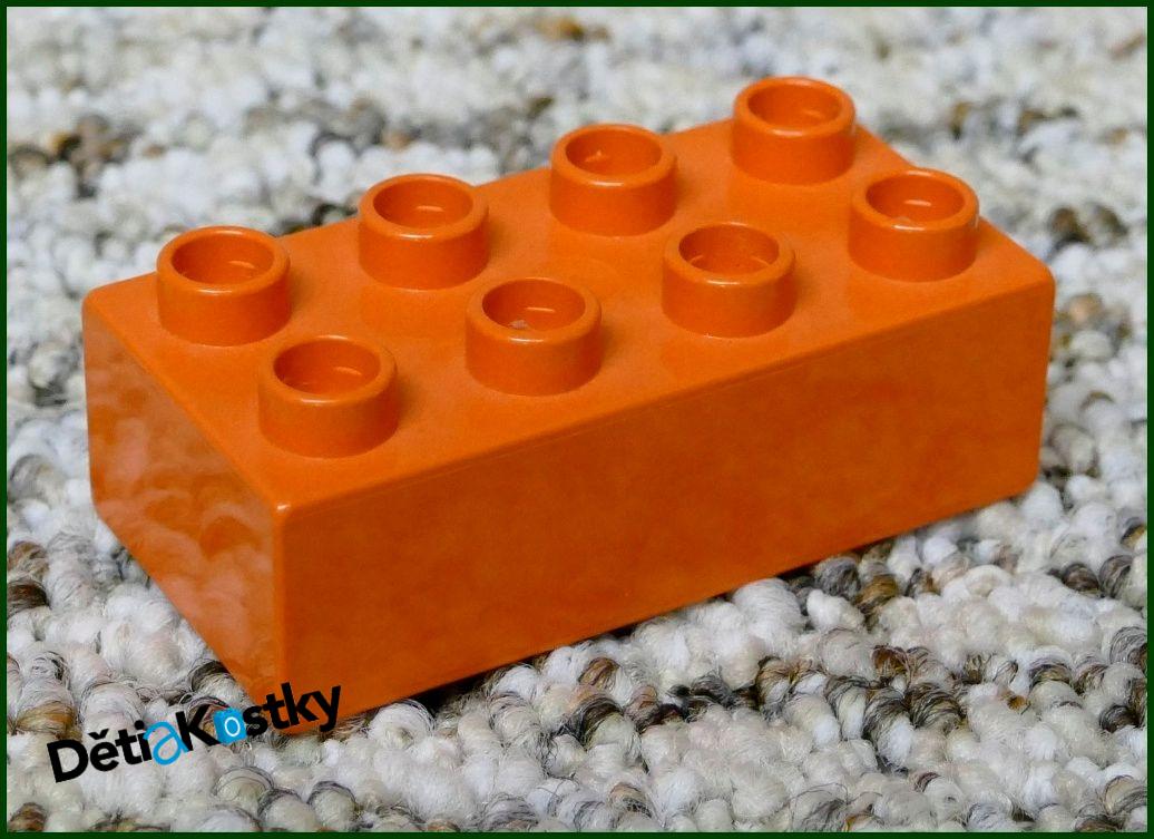 Lego® Duplo® Kostka 2x4 Lososová