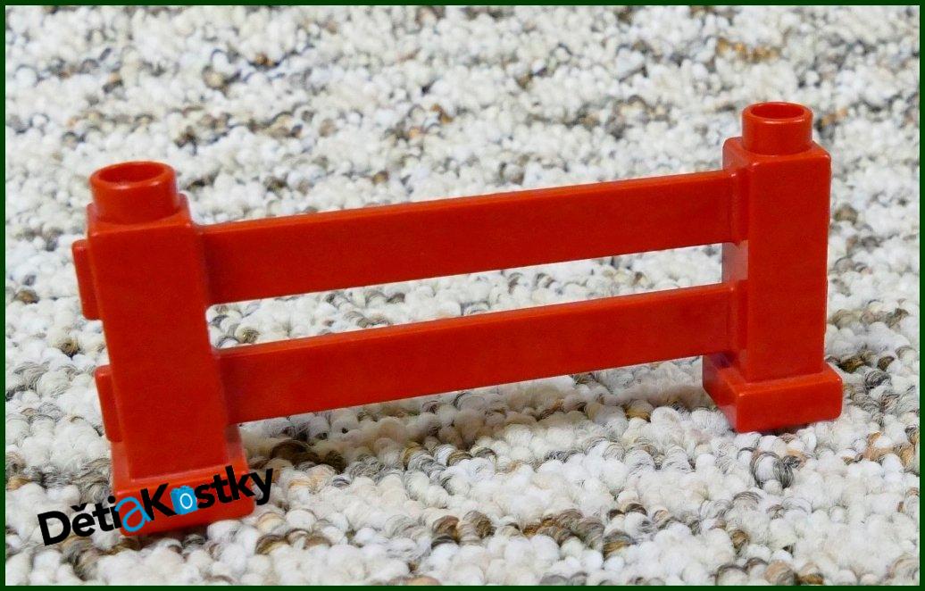 Lego® Duplo® Plot Červený Hranatý