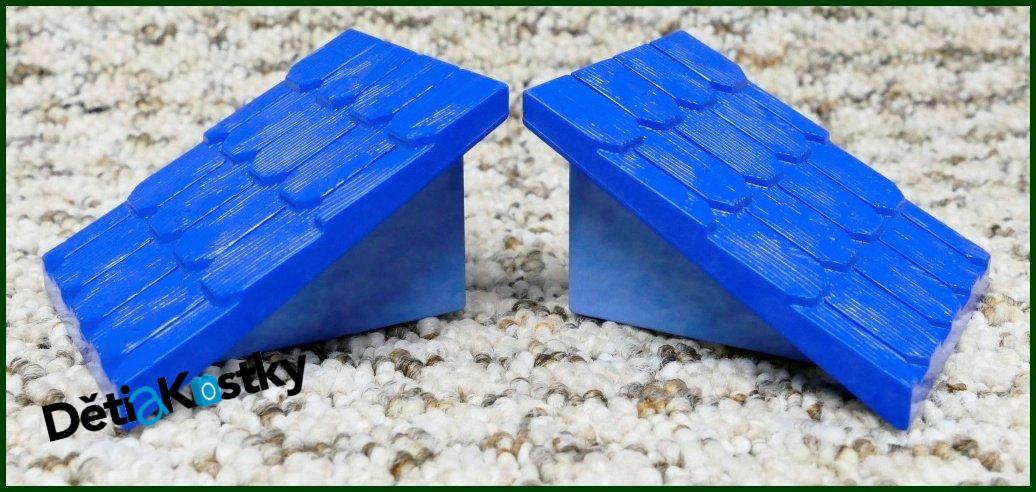 Lego® Duplo® Střechy Modro - Modré 2ks