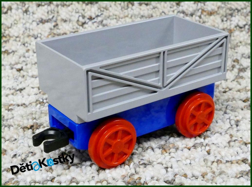 Lego® Duplo® Vagon Malý Modrý - Šedá Korba