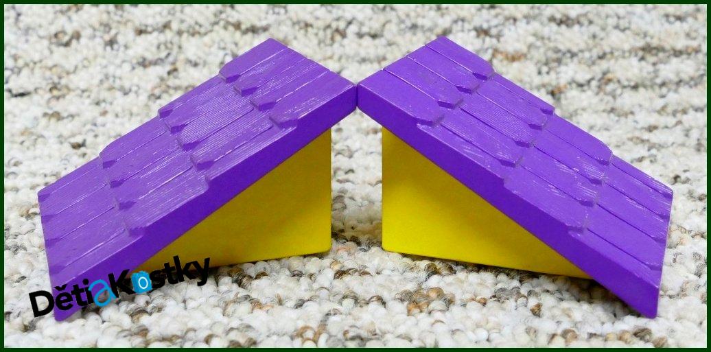 Lego® Duplo® Střechy Fialové 2ks