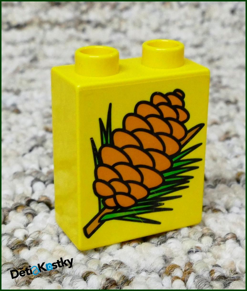 Lego® Duplo® Kostka 1x2x2 Žlutá - Šiška