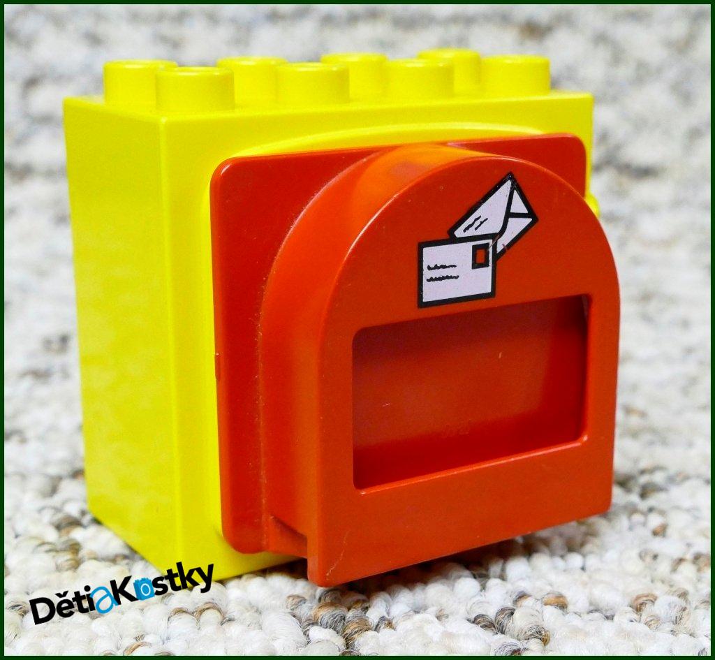 Lego® Duplo® Kostka se Schránkou - Dopis