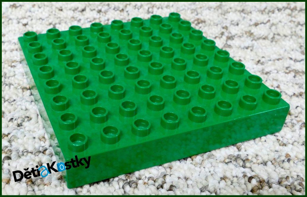 Lego® Duplo® Podložka/Deska 8x8 Zelená Vysoká