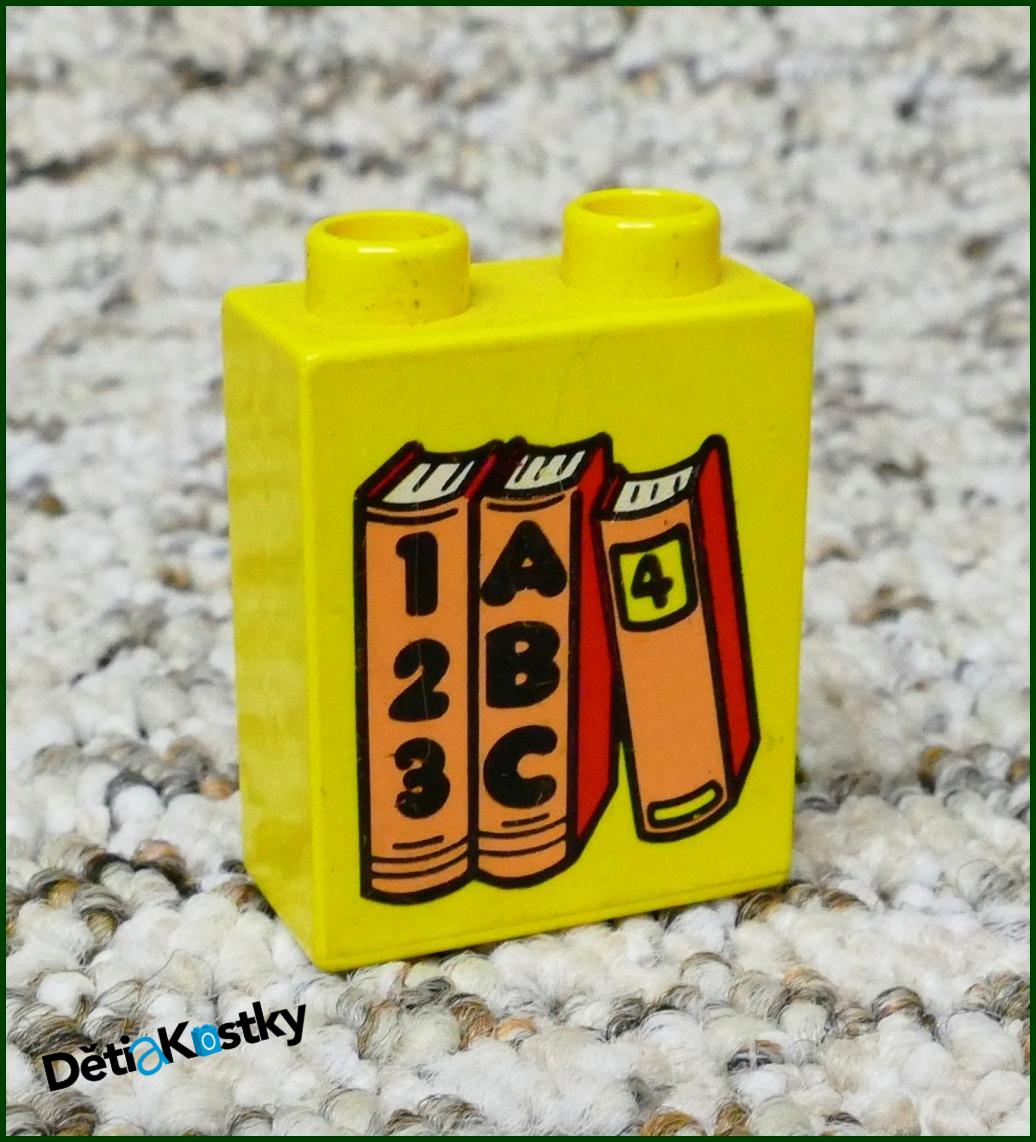 Lego® Duplo® Kostka 1x2x2 Žlutá - Knihy