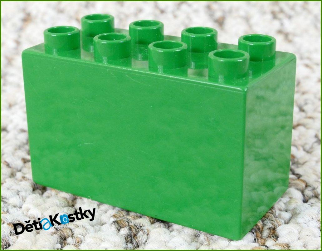 Lego® Duplo® Kostka 2x4x2 Zelená